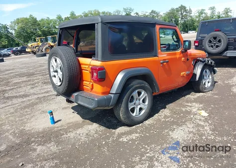 2018 Jeep Wrangler Sport S 4X4 from USA, damaged, VIN 1C4GJXAN3JW235926